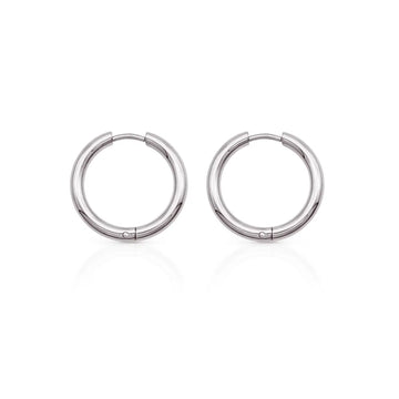 Smooth circular hoops – elemental, fluid, and timeless.